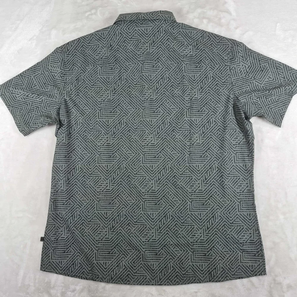 Kuhl Persuadr Shirt Men's 2XL XXL Green Button Up Short Sleeve Outdoor Hiking - Picture 4 of 7